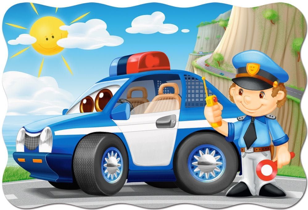 Castorland Policejní hlídka 20 dílků - obrázek 1