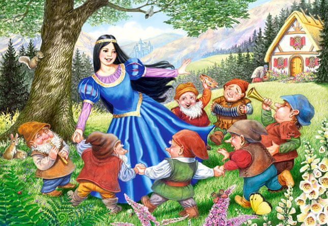 Castorland Maxi puzzle: Snow White and the seven dwarves - obrázek 1