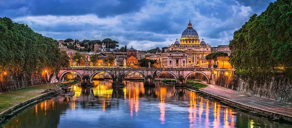 Castorland Puzzle 600 dílků View of St Peter's Basilica, Vatican - obrázek 1