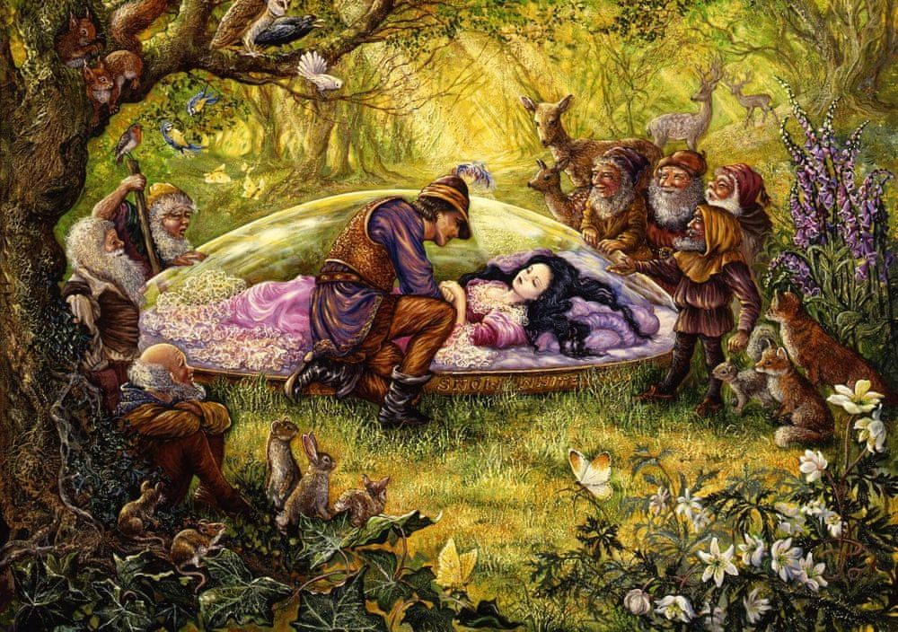 Grafika Puzzle 1500 dílků Josephine Wall - Snow White - obrázek 1