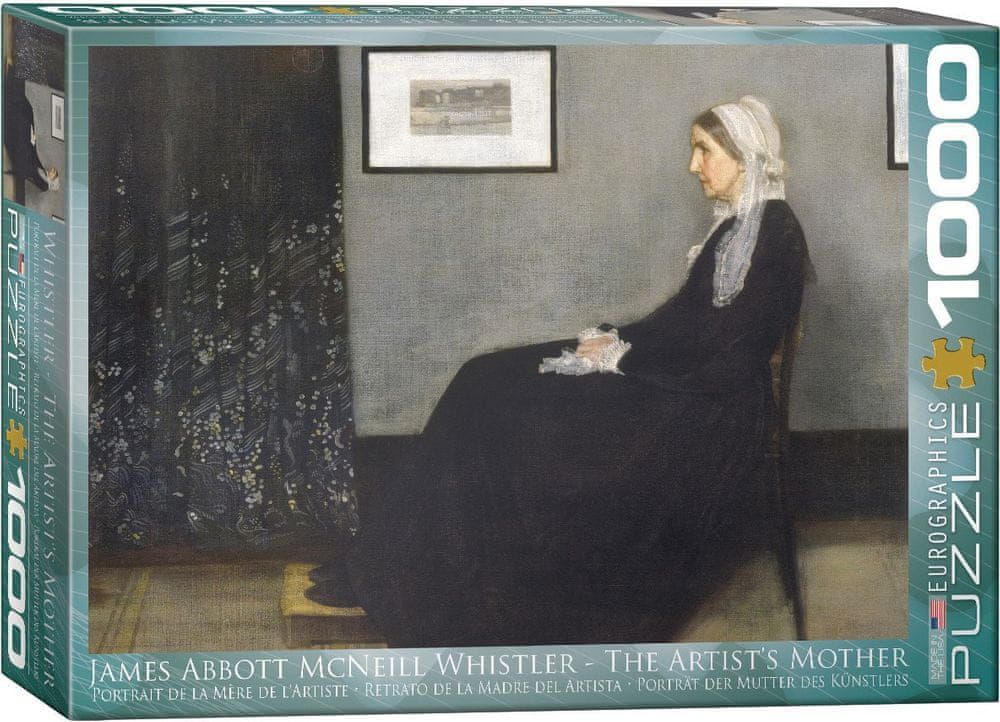 EuroGraphics Puzzle 1000 dílků James Abbott McNeil Whistler: The Artist's Mother - obrázek 1