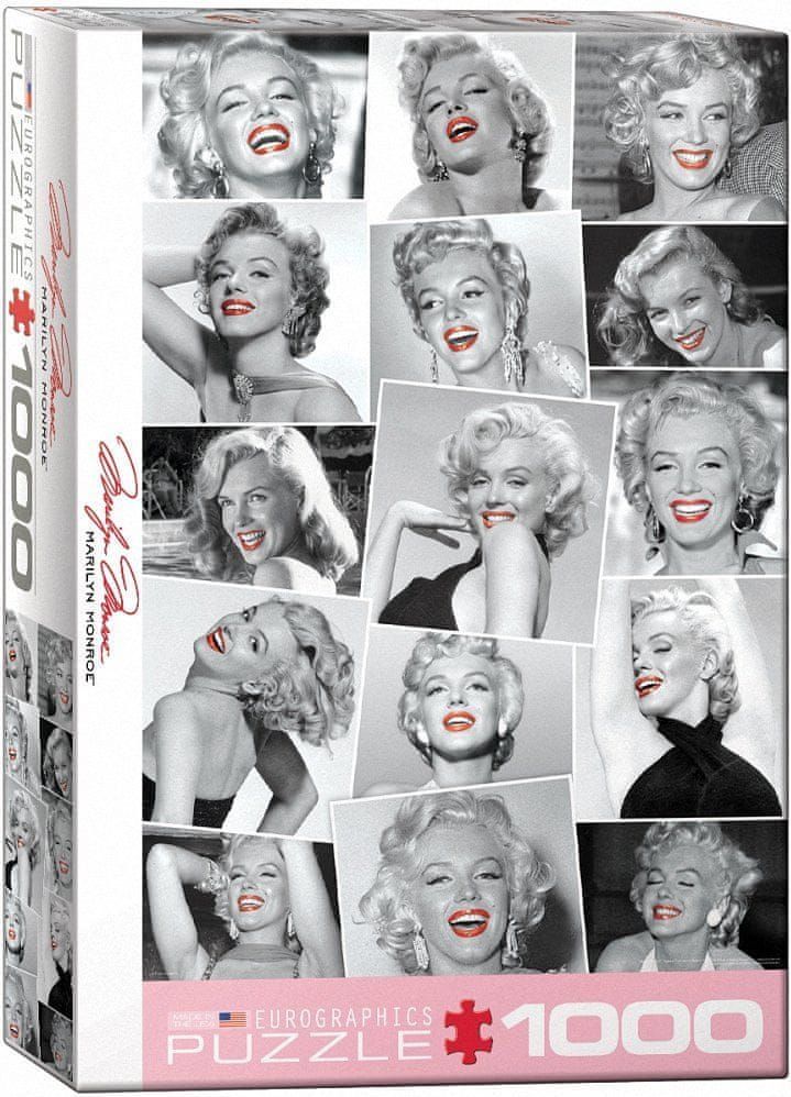EuroGraphics Puzzle 1000 dílků Marilyn Monroe - obrázek 1