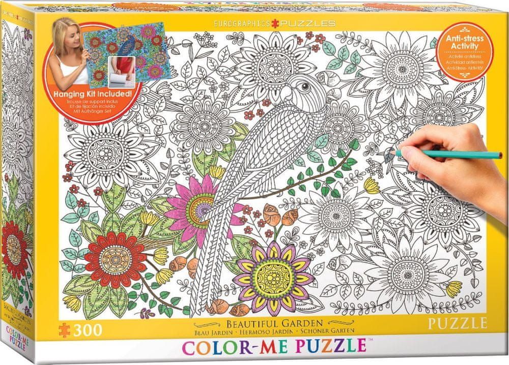 EuroGraphics Puzzle 300 dílků Color Me - Beautiful Garden - obrázek 1