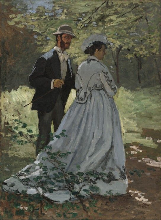 Grafika Puzzle 2000 dílků Claude Monet - Bazille and Camille, 1865 - obrázek 1