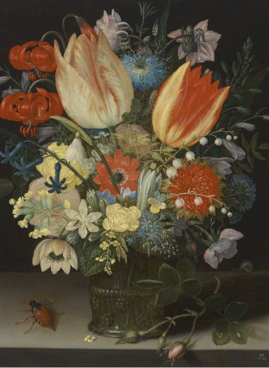 Grafika Puzzle 300 dílků Peter Binoit: Still Life with Tulips, 1623 - obrázek 1