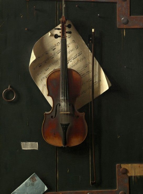Grafika Puzzle 2000 dílků William Michael Harnett: The Old Violin, 1886 - obrázek 1