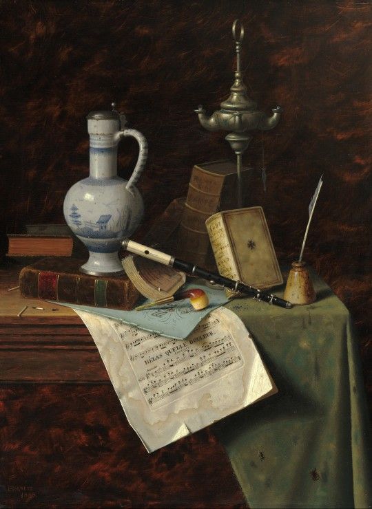 Grafika Puzzle 300 dílků William Michael Harnett: My Gems, 1888 - obrázek 1