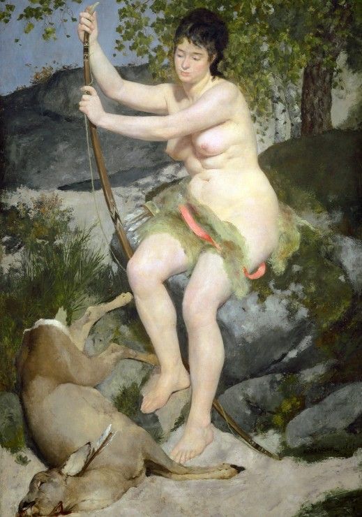 Grafika Puzzle 1000 dílků Auguste Renoir: Diana, 1867 - obrázek 1