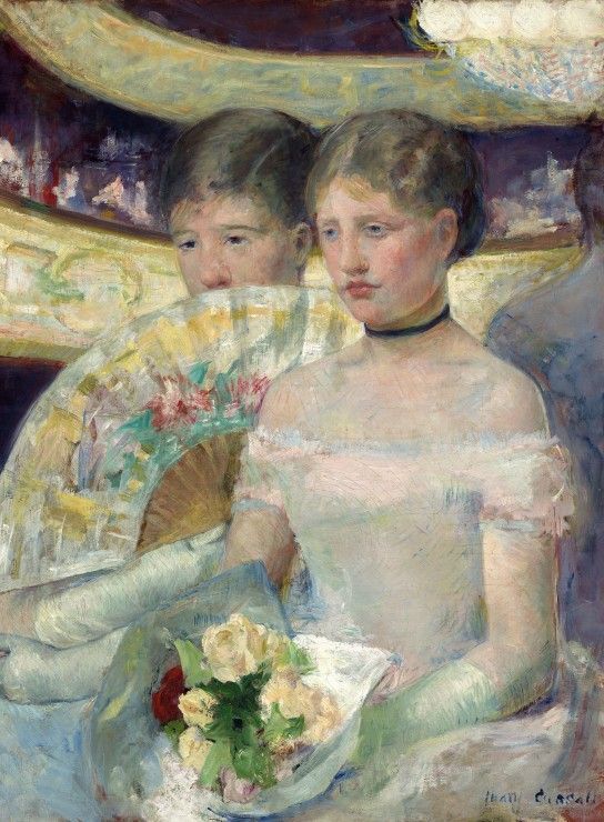 Grafika Puzzle 2000 dílků Mary Cassatt: The Loge, 1882 - obrázek 1