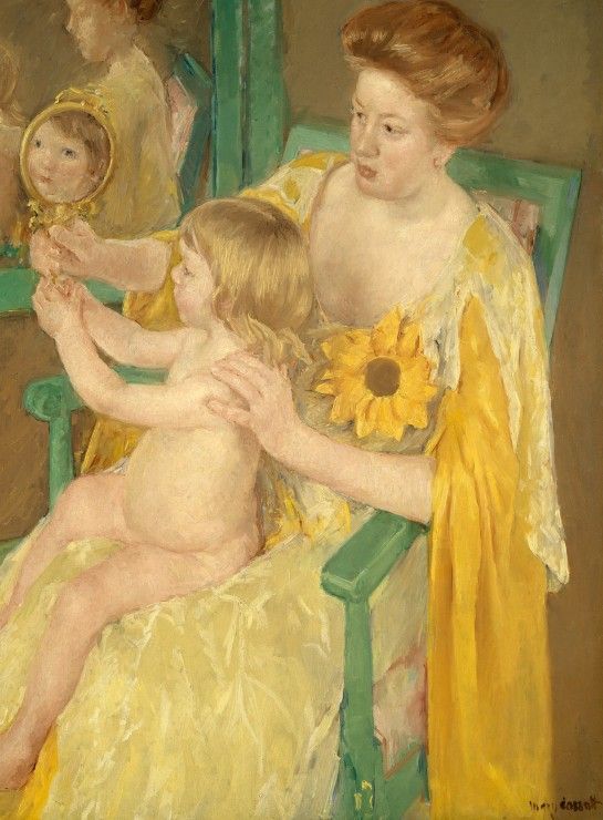 Grafika Puzzle 2000 dílků Mary Cassatt: Mother and Child, 1905 - obrázek 1