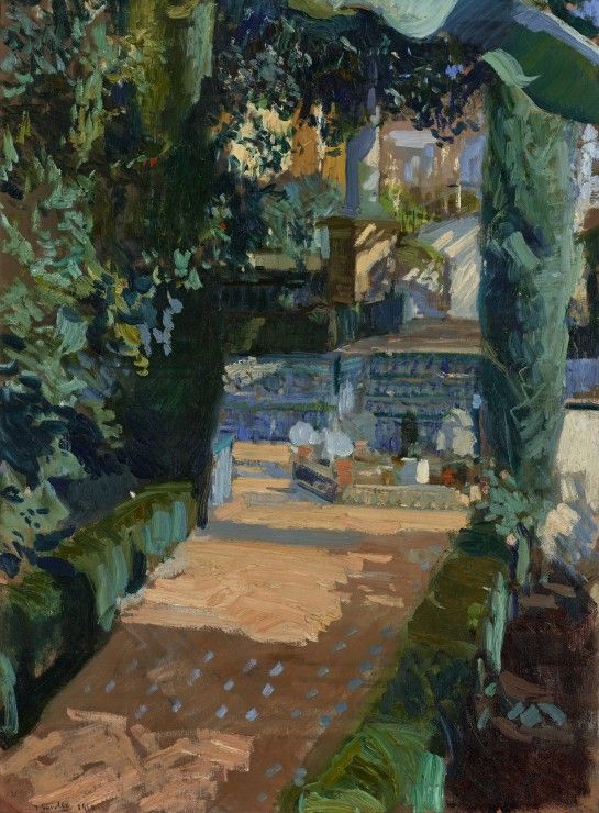 Grafika Puzzle 2000 dílků Joaquin Sorolla y Bastida: Court of the Dances, Alc - obrázek 1
