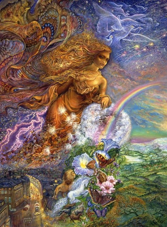 Grafika Puzzle 2000 dílků Josephine Wall - Wind of Change - obrázek 1