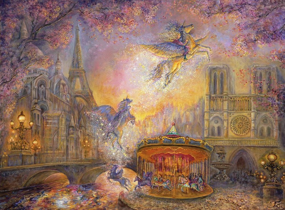 Grafika Puzzle 2000 dílků Josephine Wall - Magical Merry Go Round - obrázek 1