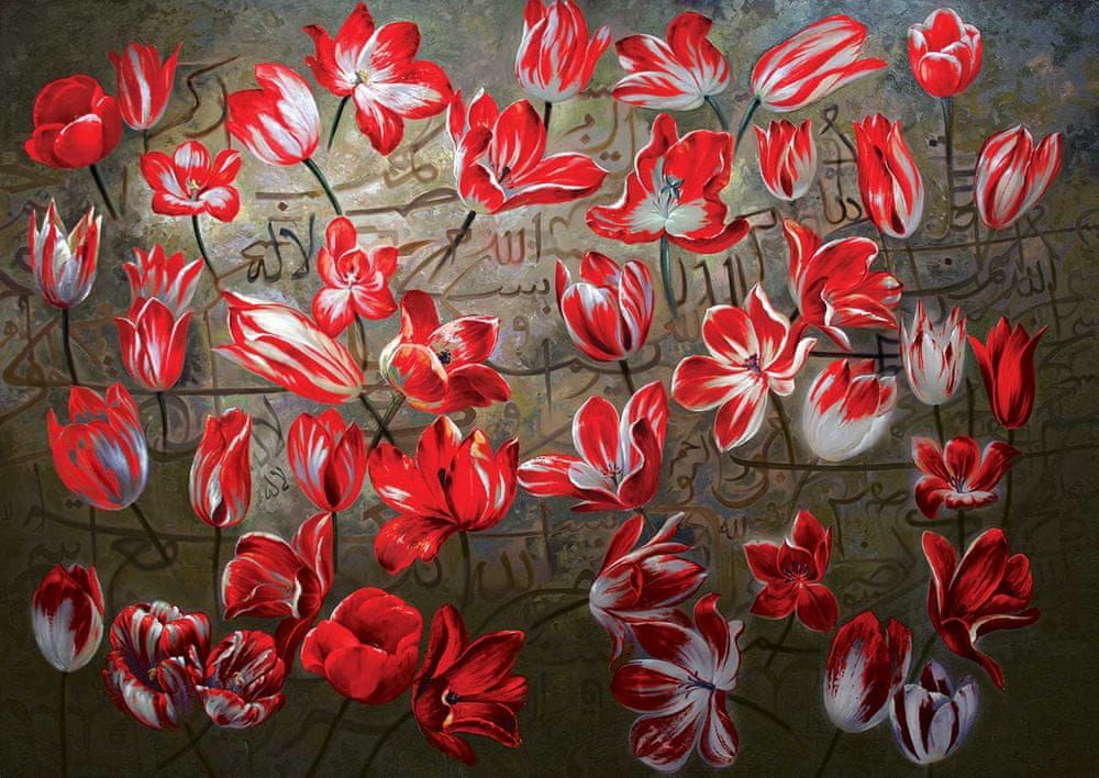 KS Games Puzzle 1000 dílků Red Tulips - obrázek 1