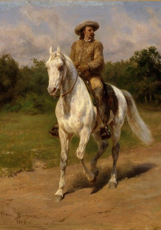 Grafika Puzzle 1000 dílků Rosa Bonheur : Colonel William F. Cody (Buffalo Bil - obrázek 1