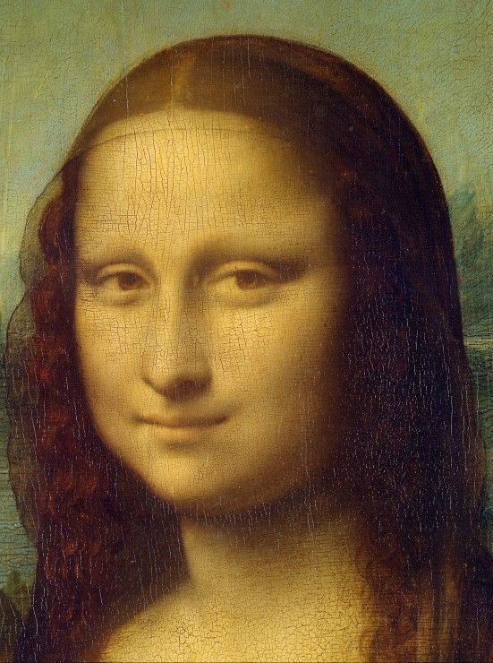 Grafika Puzzle 2000 dílků Léonard de Vinci : La Joconde (détail), 1503-1506 - obrázek 1