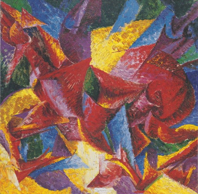 Grafika Puzzle 1500 dílků Umberto Boccioni : Forme plastiche di un Cavallo, 1 - obrázek 1