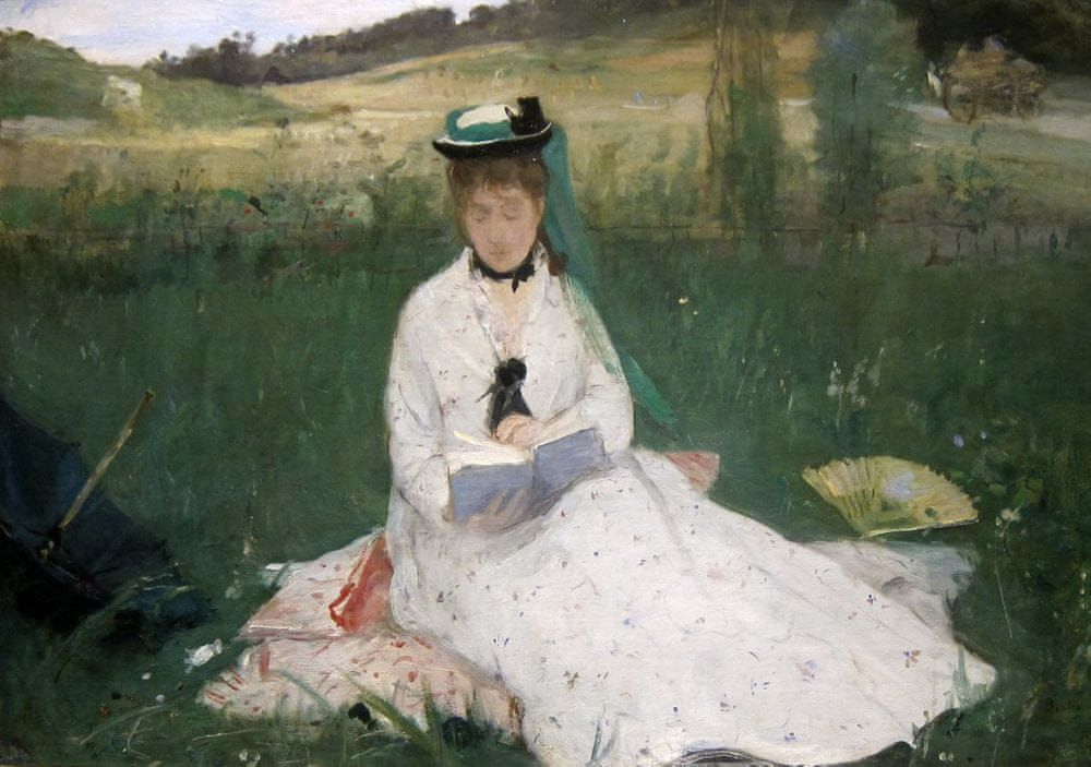 Grafika Puzzle 1000 dílků Berthe Morisot : La Lecture, 1873 - obrázek 1
