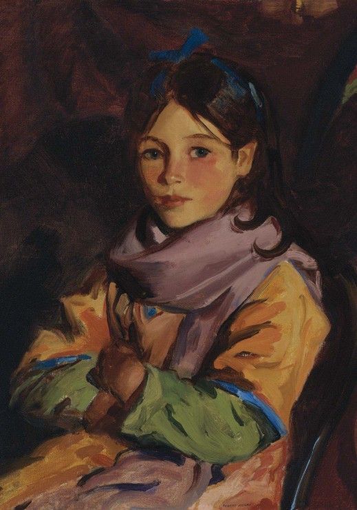 Grafika Puzzle 1000 dílků Robert Henri : Mary Agnes, 1924 - obrázek 1