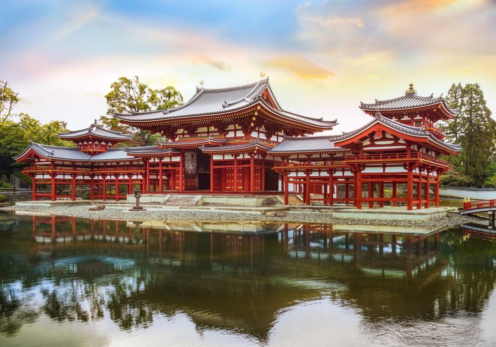 Grafika Puzzle 1000 dílků Byodo-In Temple in Kyoto, Japan - obrázek 1