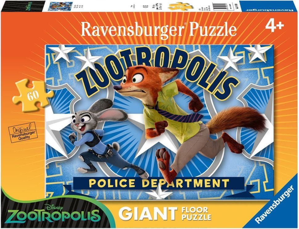 Ravensburger Floor Puzzle - Judy & Nick - obrázek 1