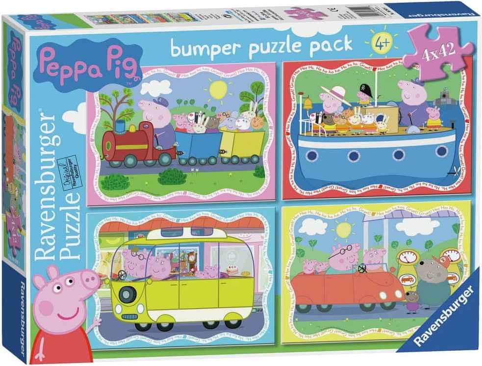 Ravensburger 4 Puzzles - Peppa Pig - obrázek 1