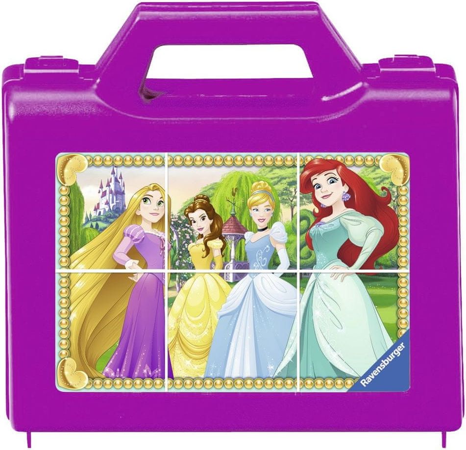 Ravensburger obrázkové kostky Disney Princezny 6 dílků - obrázek 1