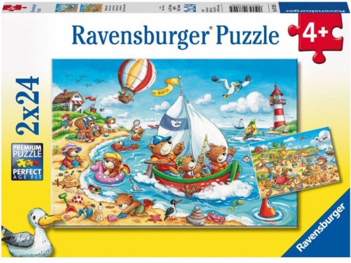 Ravensburger 2 Puzzles - Holidays at the Sea - obrázek 1
