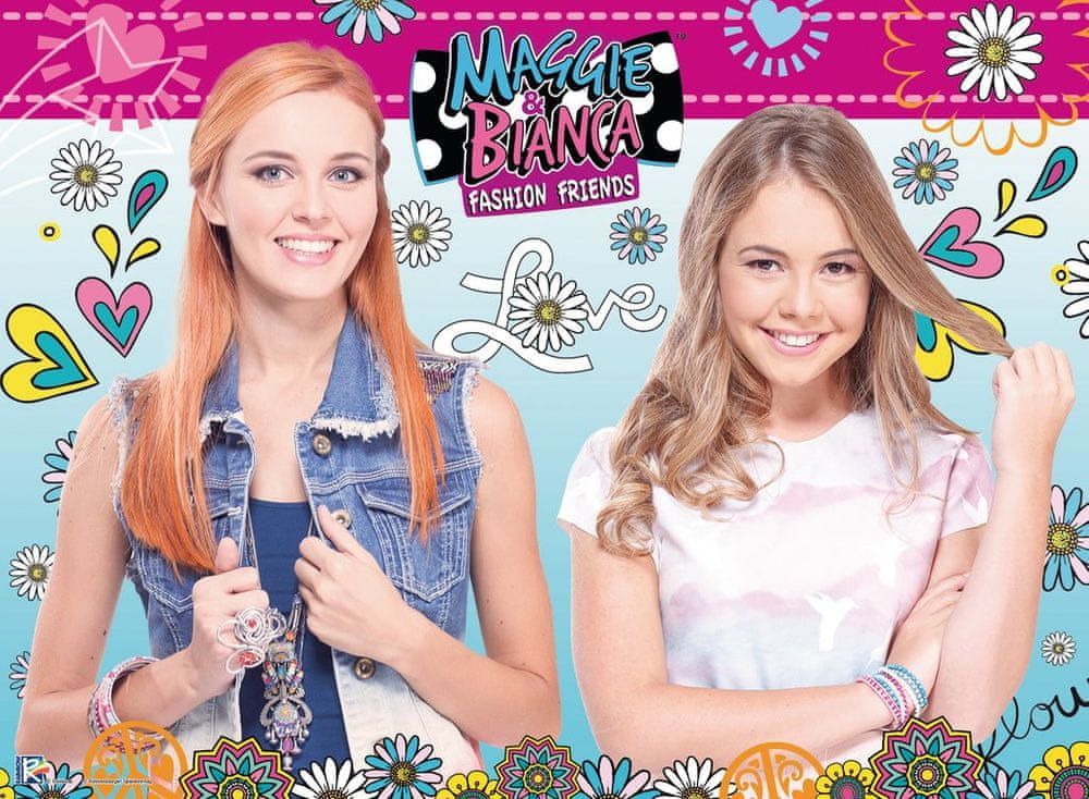 Ravensburger Puzzle 100 dílků XXL dílků - Maggie & Bianca - obrázek 1