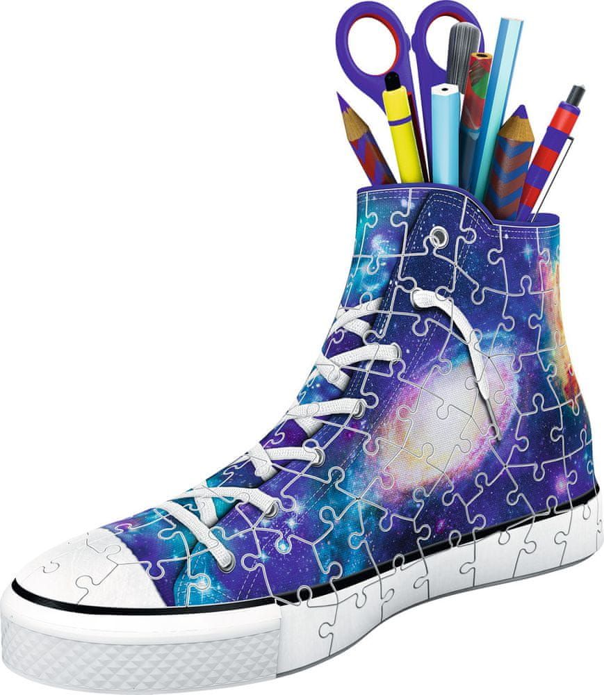 Ravensburger Puzzle 108 dílků 3D Puzzle - Sneaker - Galaxy Design - obrázek 1