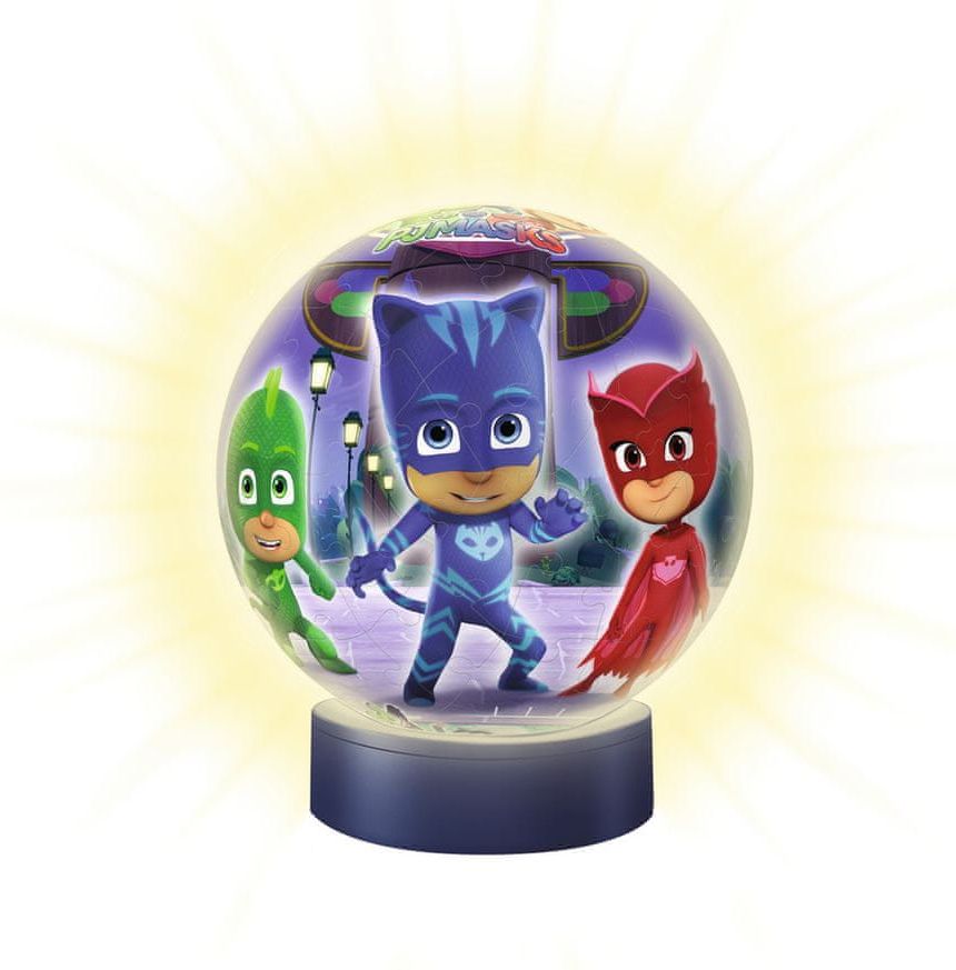 Ravensburger 3D Jigsaw Puzzle with LED - PJ Masks - obrázek 1