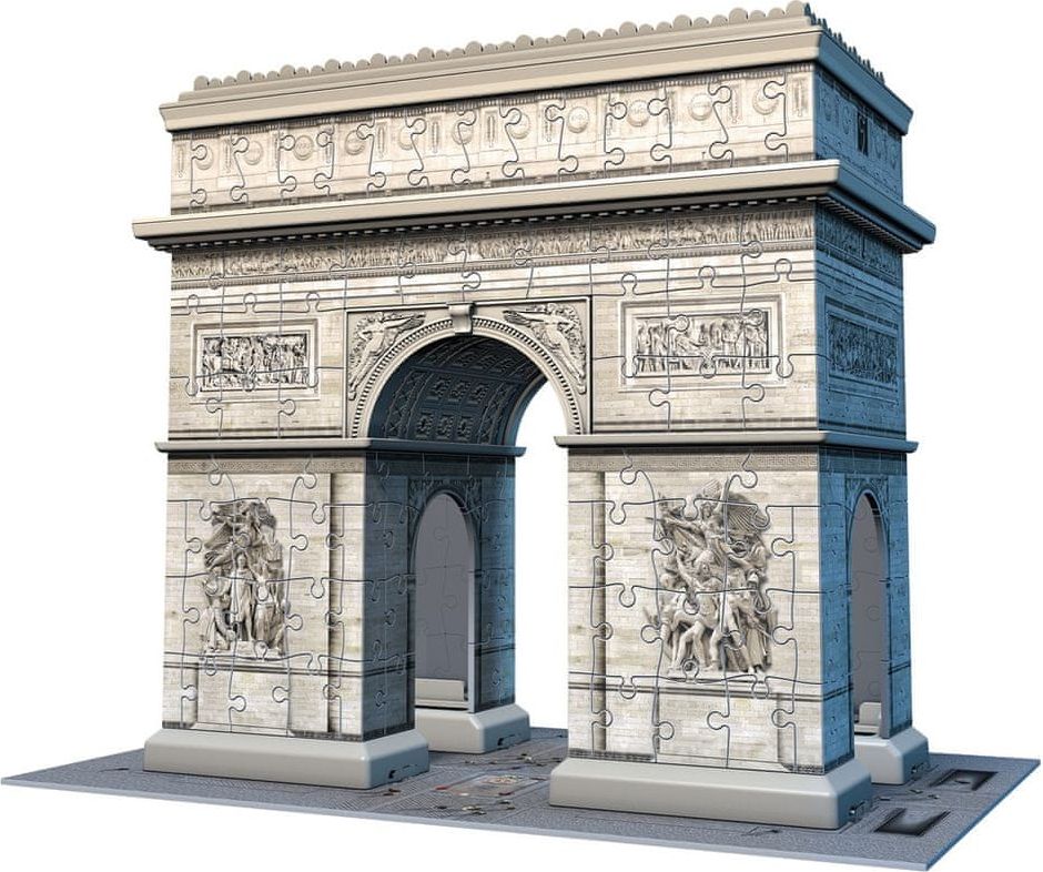 Ravensburger Puzzle 216 dílků 3D Puzzle - The Arc de Triomphe, Paris - obrázek 1