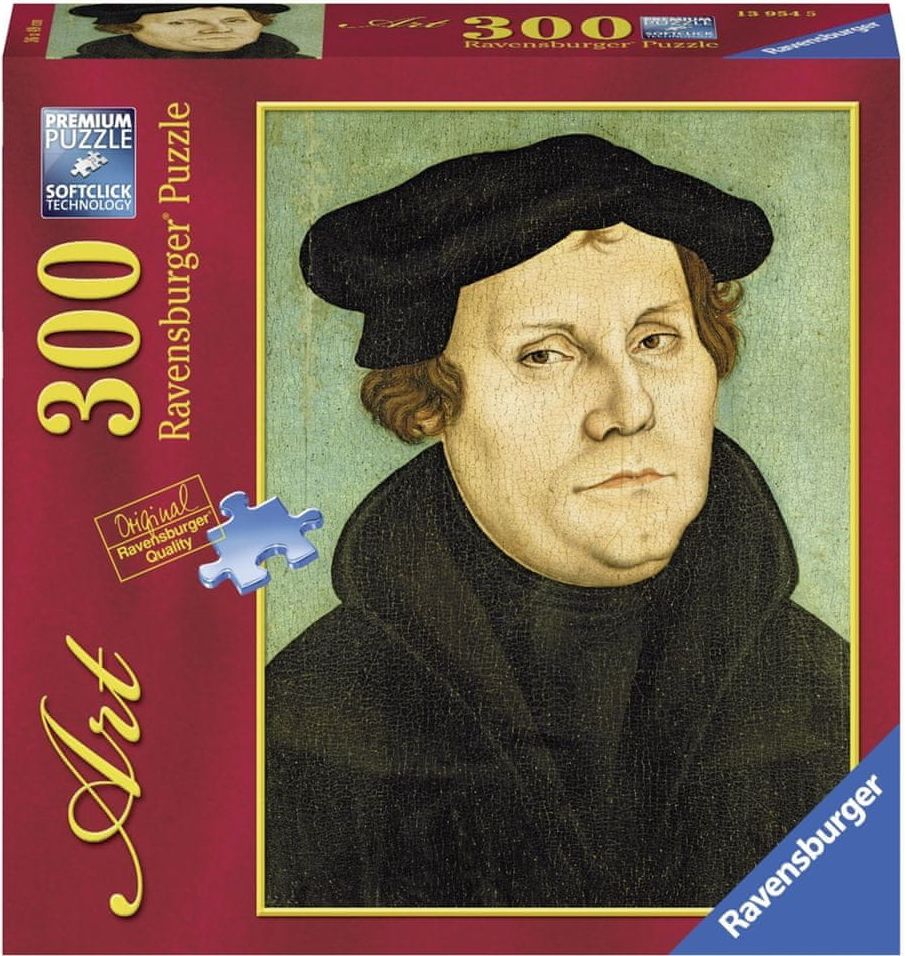 Ravensburger Puzzle 300 dílků Martin Luther Portrait - obrázek 1