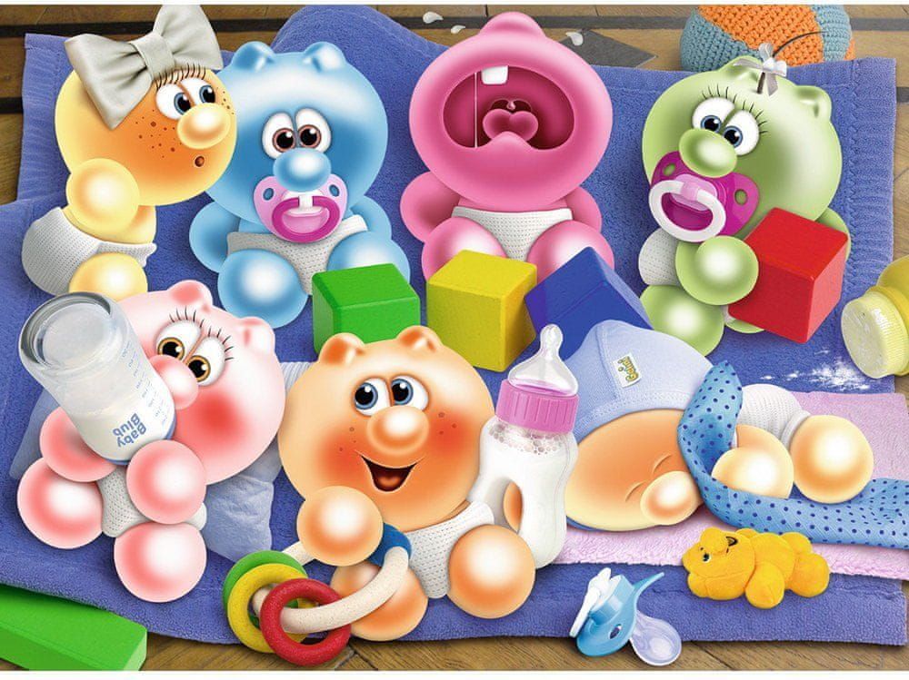 Ravensburger Puzzle 500 dílků Gelini Baby - obrázek 1