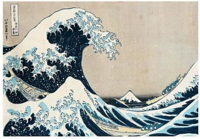 Ravensburger Puzzle 300 dílků Hokusai - The Great Wave - obrázek 1