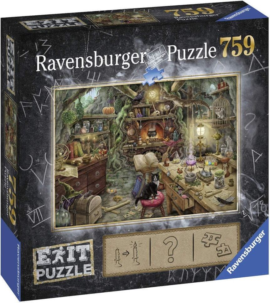 Ravensburger Puzzle 759 dílků Exit Puzzle - Hexenküche (in German) - obrázek 1