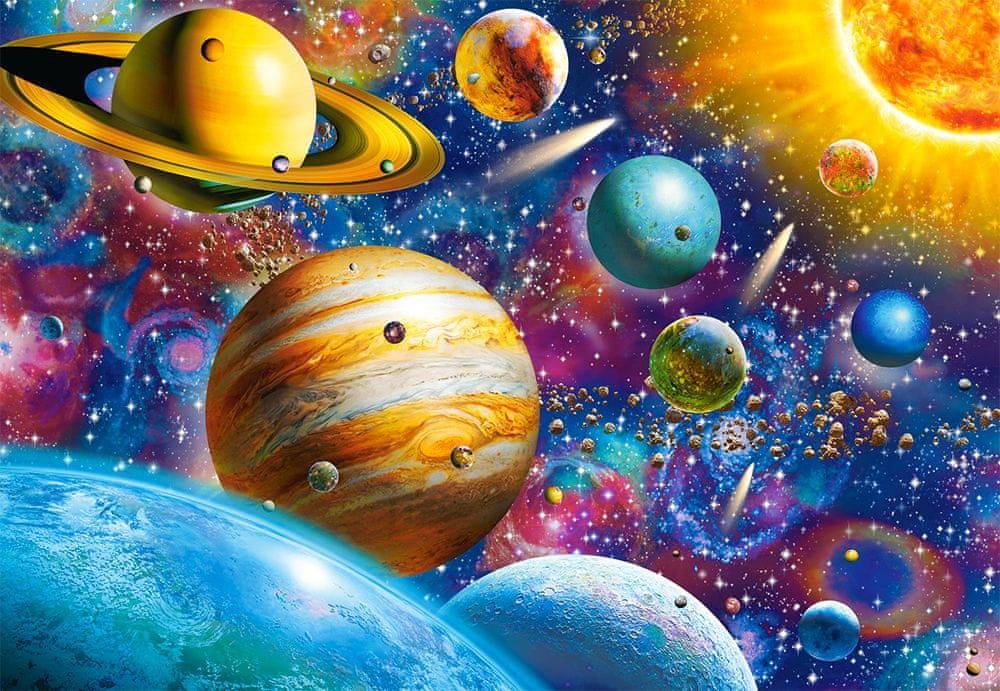 Castorland Puzzle 1000 dílků Solar System Odyssey - obrázek 1