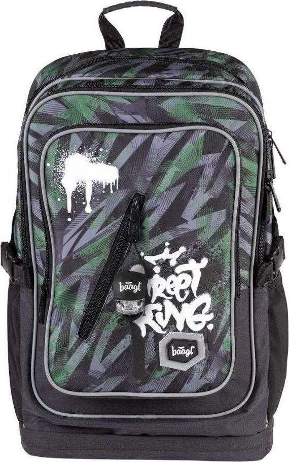 BAAGL Školní batoh Cubic Street King A-7210 29 l - obrázek 1