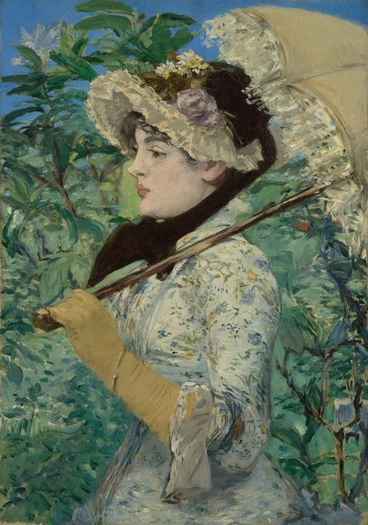 Grafika Puzzle 1000 dílků Édouard Manet: Jeanne, 1882 - obrázek 1