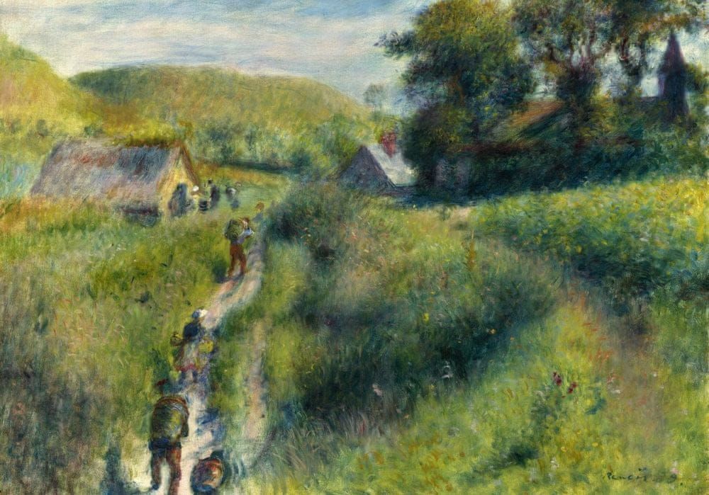 Grafika Puzzle 1000 dílků Auguste Renoir: The Vintagers, 1879 - obrázek 1