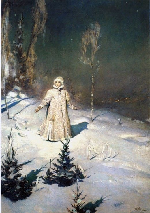 Grafika Puzzle 1000 dílků Victor Vasnetsov : Snégourotchka, 1899 - obrázek 1