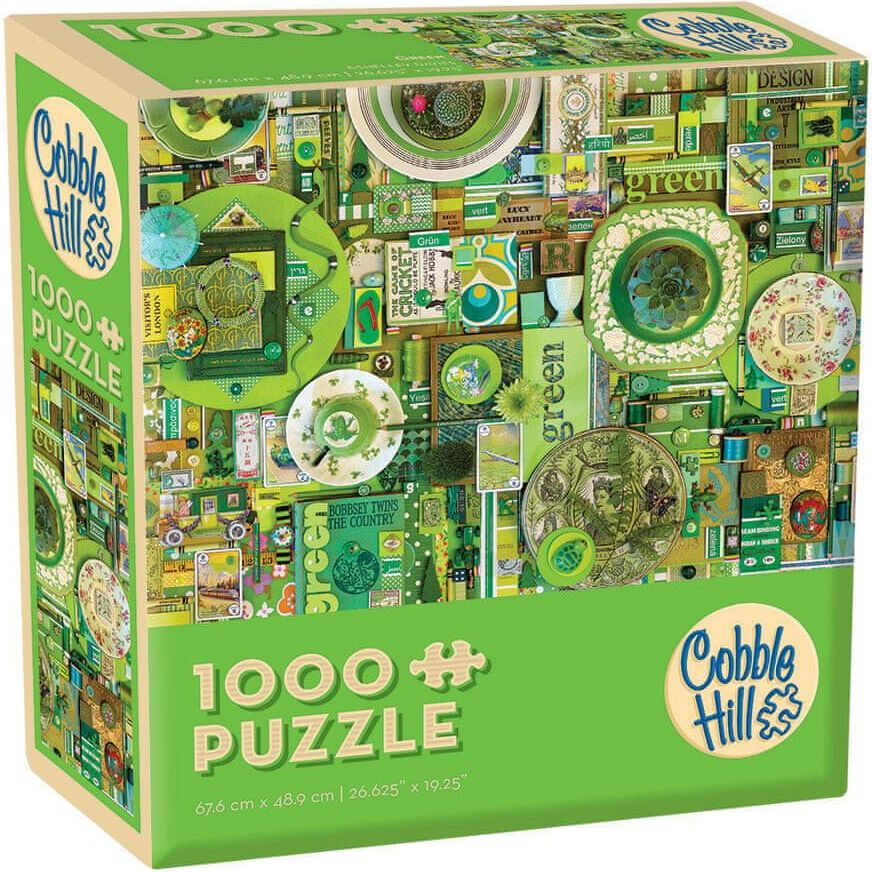 Cobble Hill Puzzle 1000 dílků Green - obrázek 1
