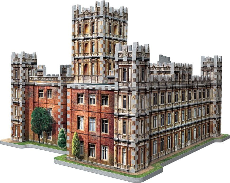 Wrebbit Puzzle 890 dílků 3D Puzzle - Downton Abbey - obrázek 1