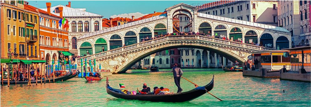 Heye Puzzle 1000 dílků Rialto Bridge - obrázek 1