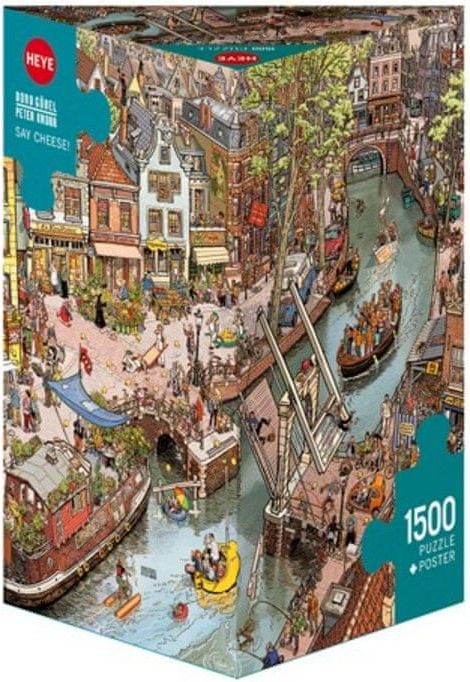Heye Puzzle 1500 dílků Say Cheese! - obrázek 1