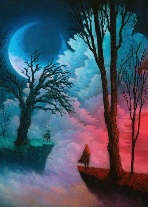 Heye Puzzle 1000 dílků Andy Kehoe - Worlds Apart - obrázek 1