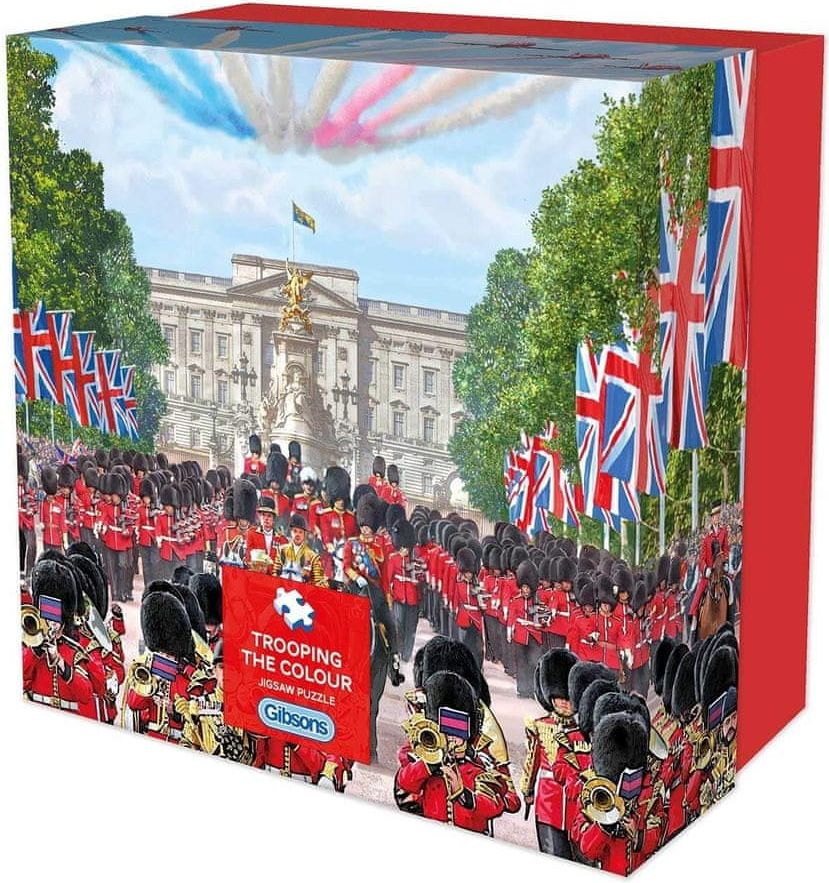 Gibsons Puzzle 500 dílků Trooping the Colour - obrázek 1