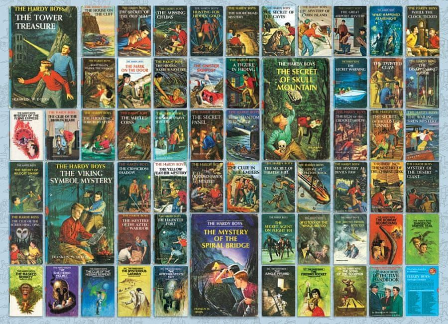 Cobble Hill Puzzle 1000 dílků Simon & Schuster - Hardy Boys - obrázek 1