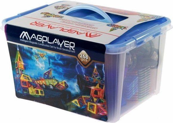 MAGPLAYER Magplayer magnetická stavebnice 268 ks - obrázek 1