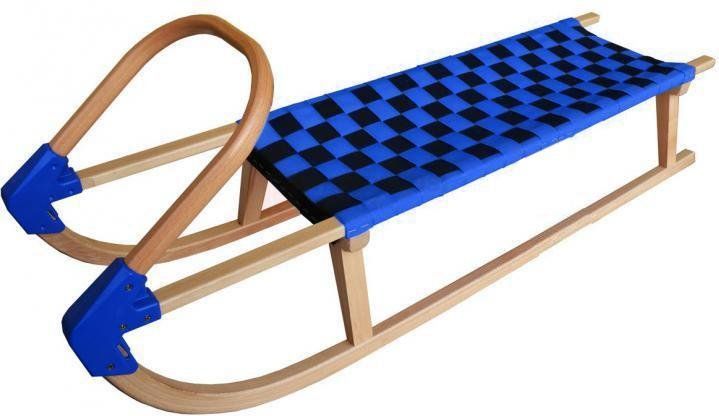 Bohemia Sport Trade Sáně Lavina 110 cm Modročerná - obrázek 1